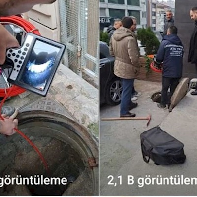 Kocaeli Kamera İle Boru İçi Görüntüleme 